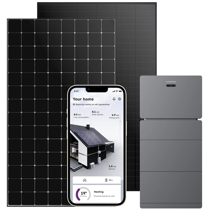impianto fotovoltaico SunPower 2026 offerta impianto fotovoltaico SunPower con accumulo ALL IN ONE